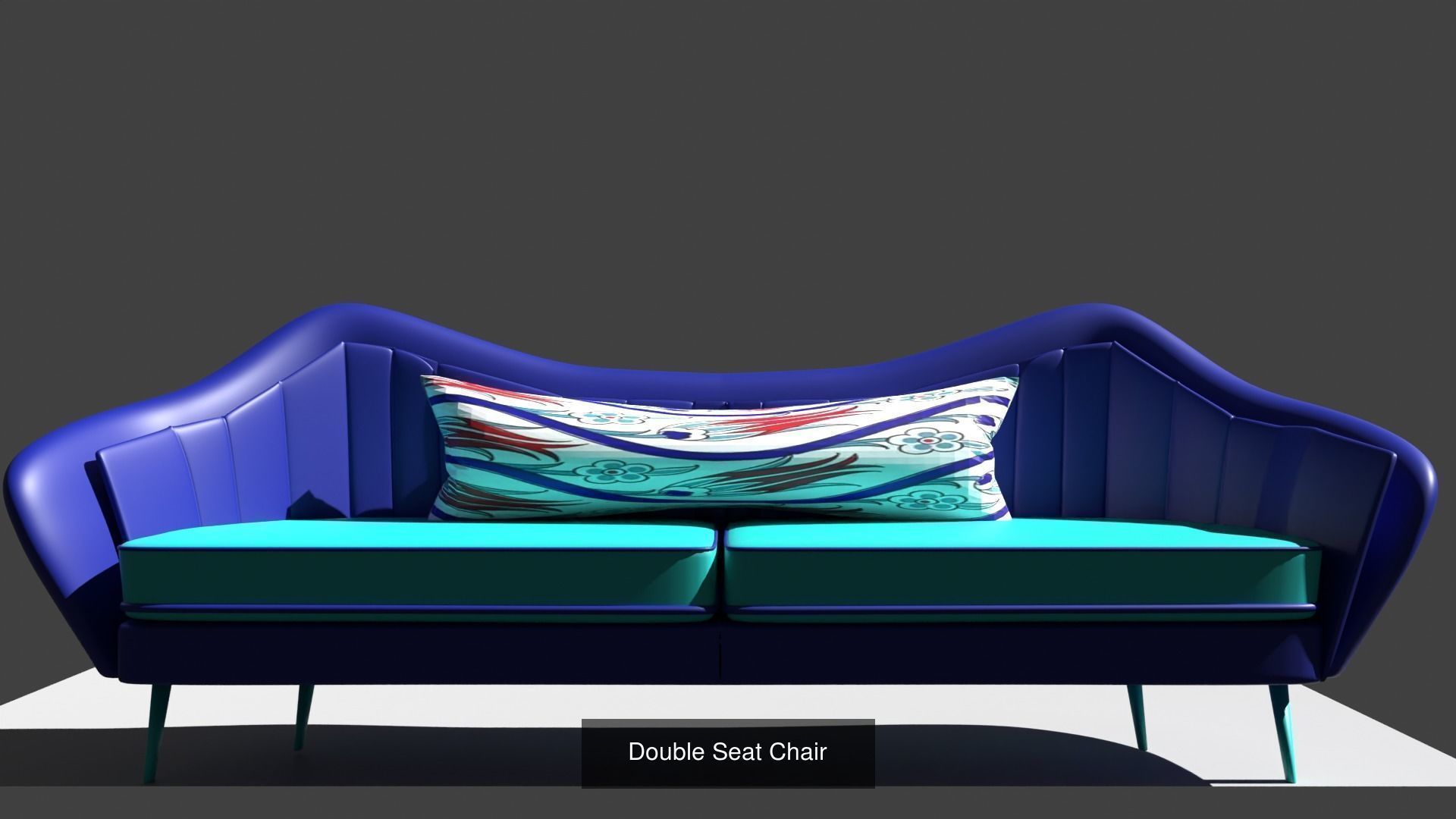 Blender Low-Poly Furniture 3D Model Collection_2