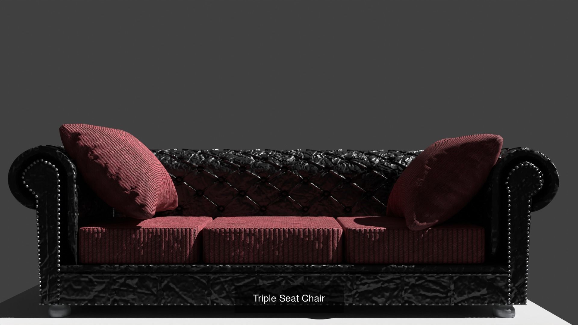 Blender Low-Poly Furniture 3D Model Collection_3