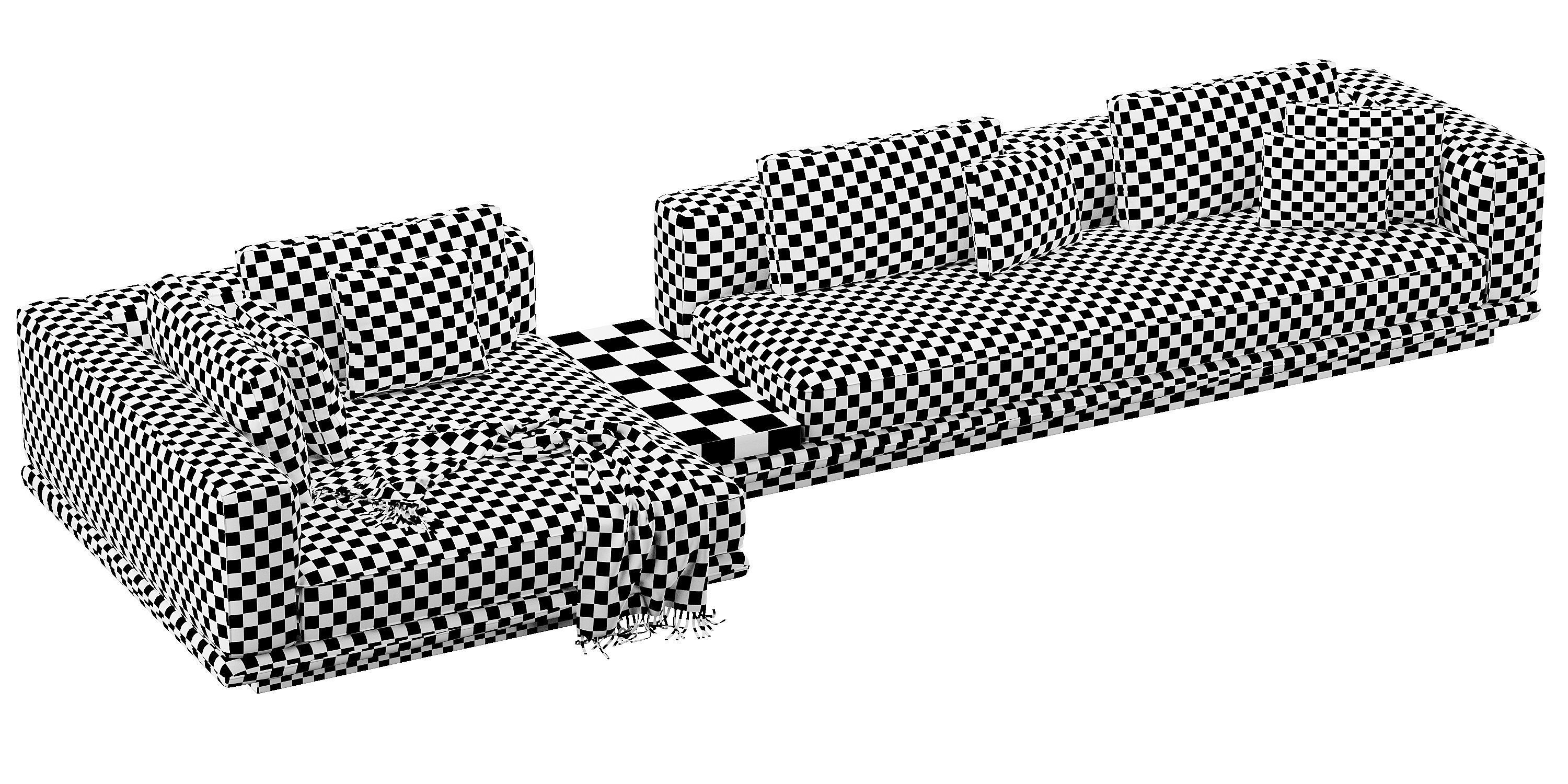 Horizonte Sofa Set 3D model_3