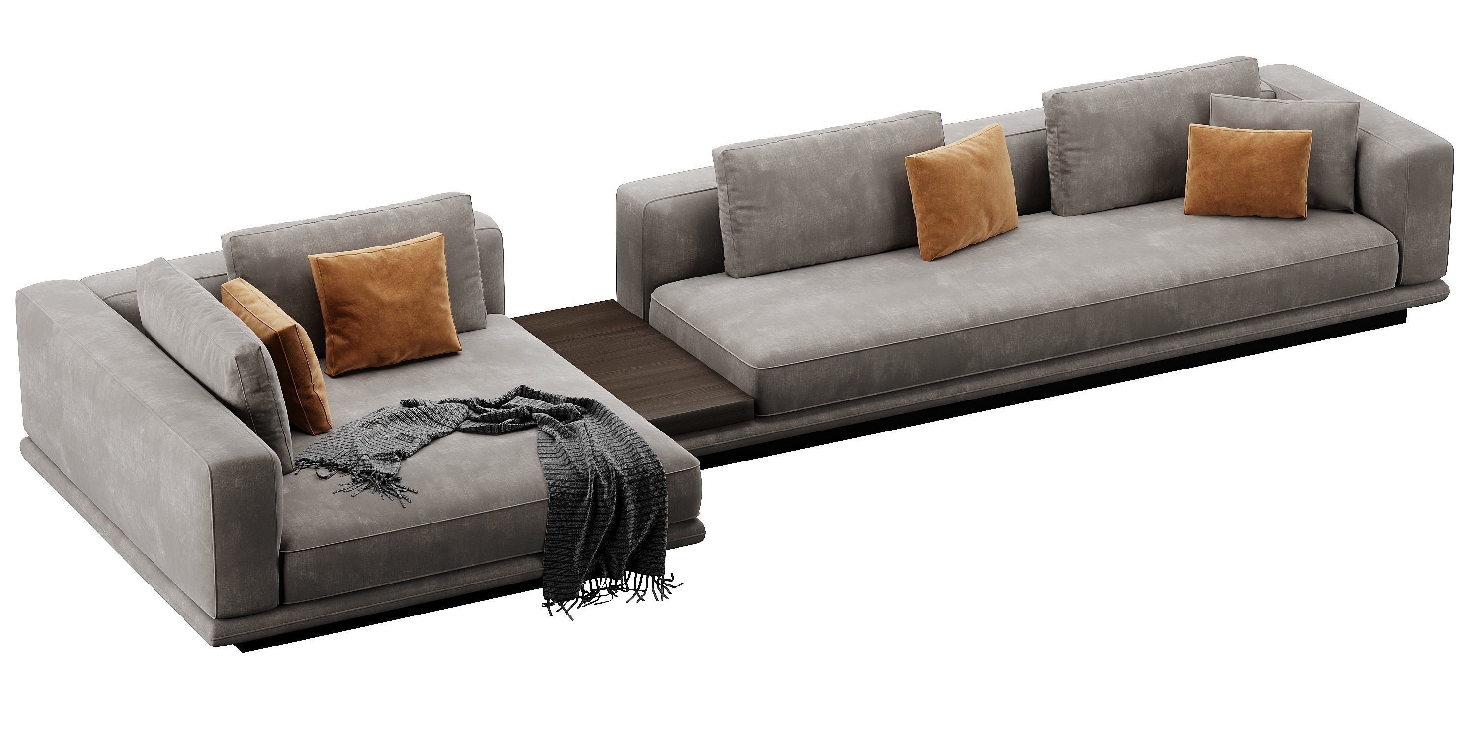 Horizonte Sofa Set 3D model_4