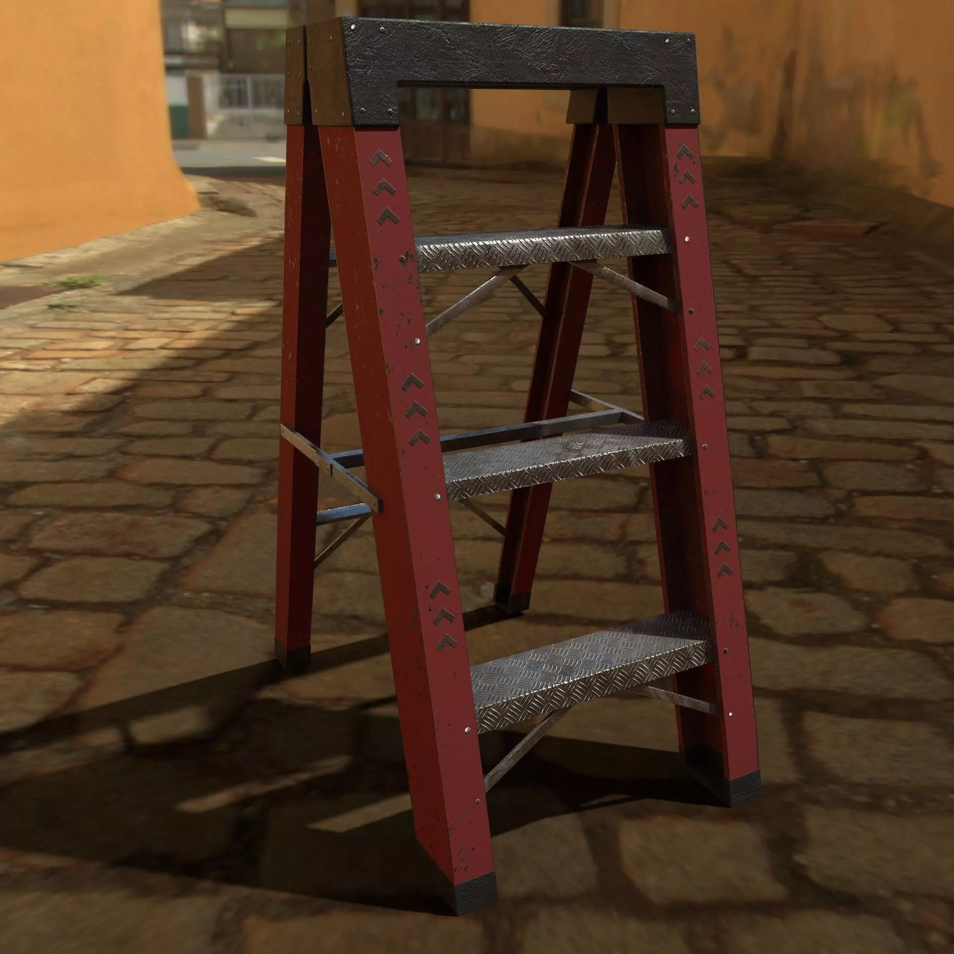 StepLadder 3D model_0