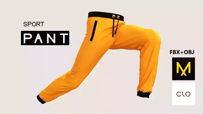 Sport Pant Marvelous Designer
