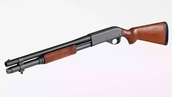 Remington 870 Police Magnum 3D model