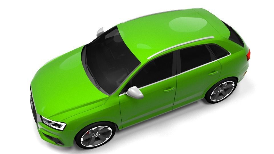AUDI RSQ3 Low-poly 3D model_4