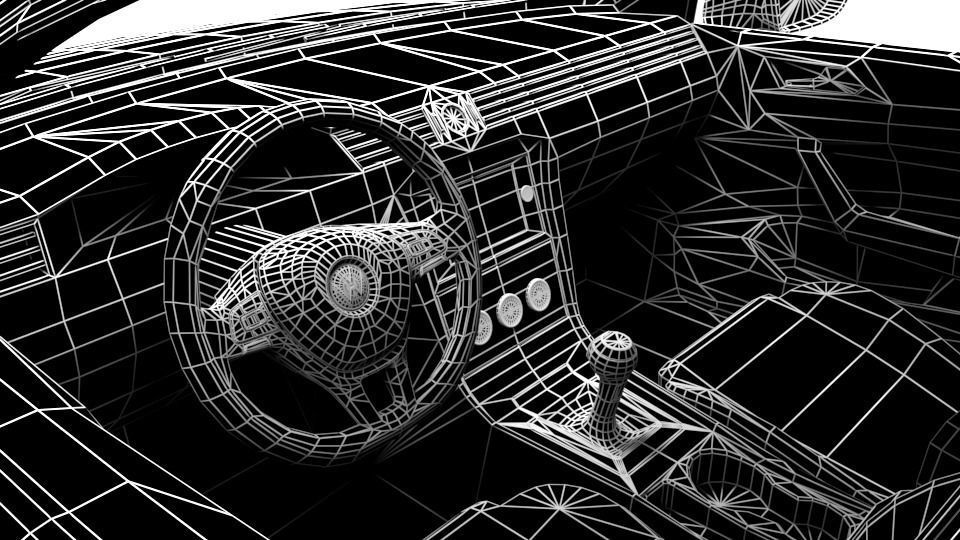 VW ARTEON 2018 Low-poly 3D model_7