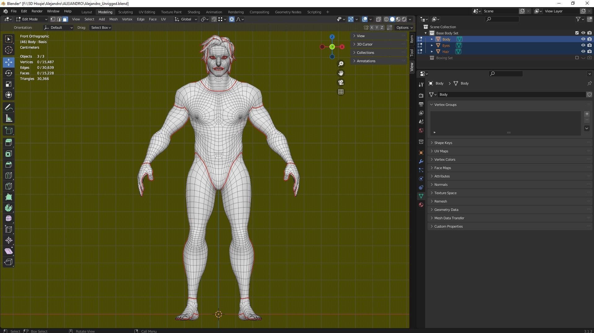 Low Poly Boxer - MMA Fighter - Alejandro Low-poly 3D model_20