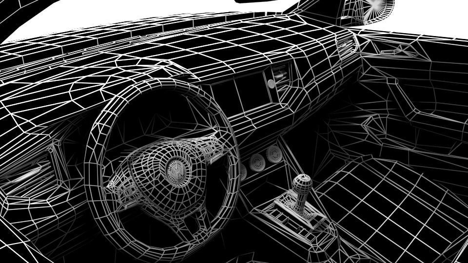 VW TROC Low-poly 3D model_9