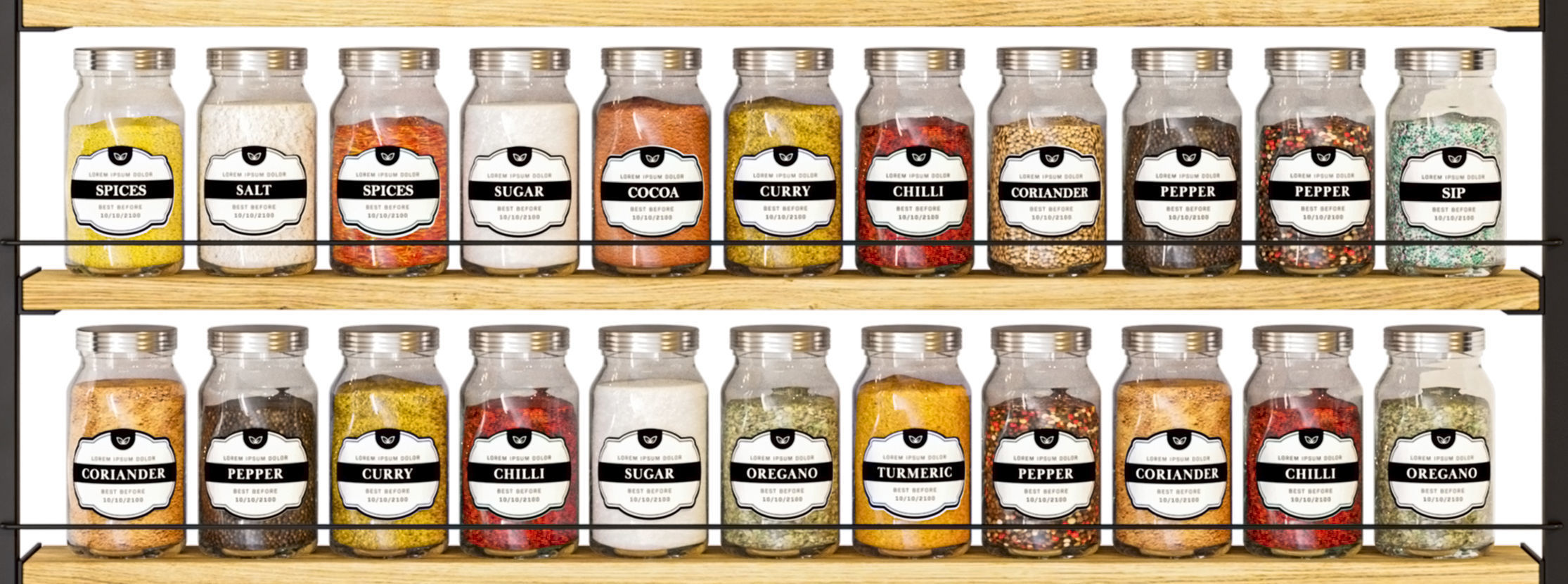 Spice rack 5 3D model_3