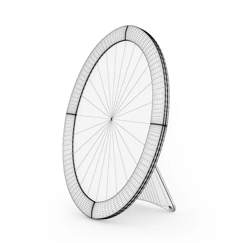 Table Mirror 3D model_0