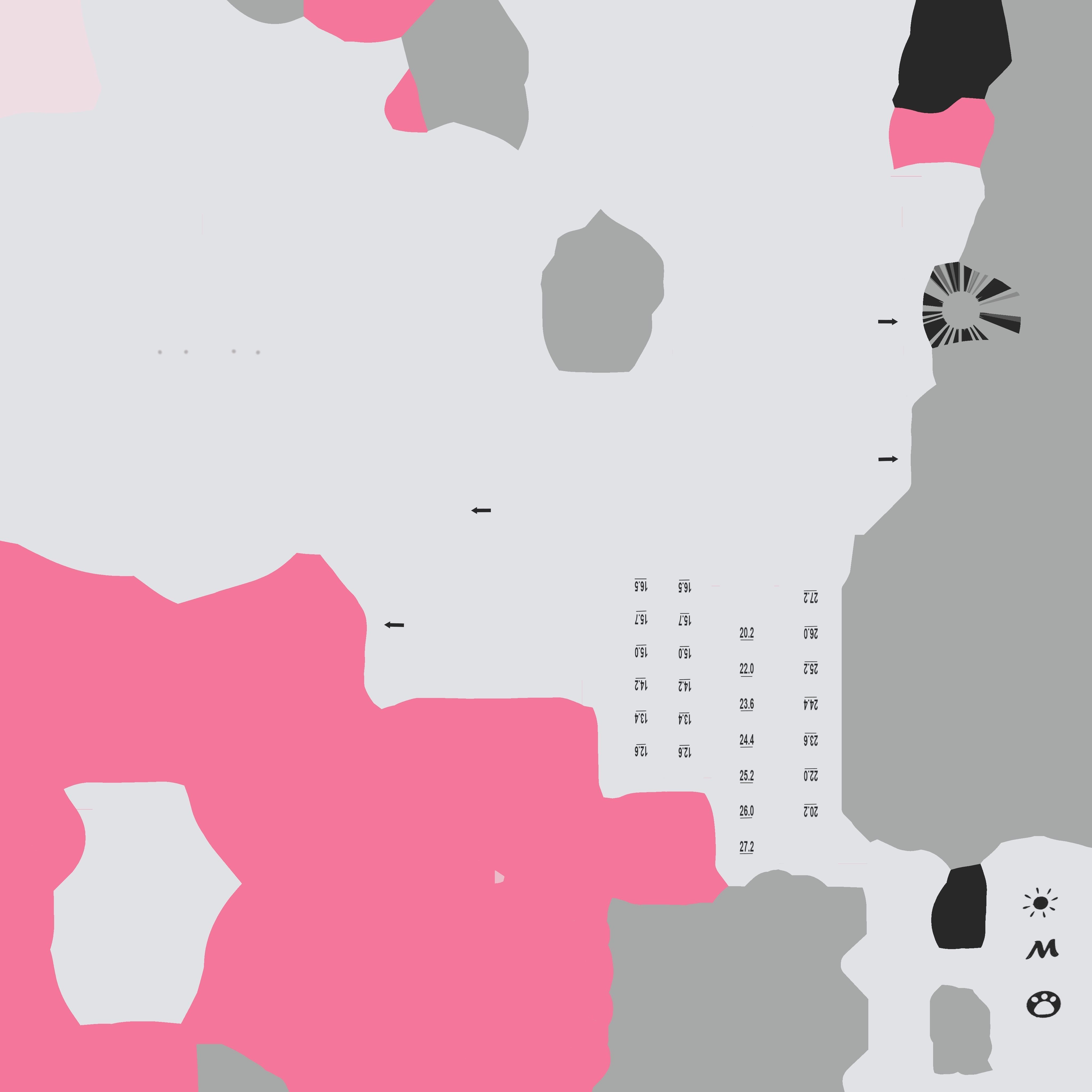 Study Table Low-poly 3D model_9