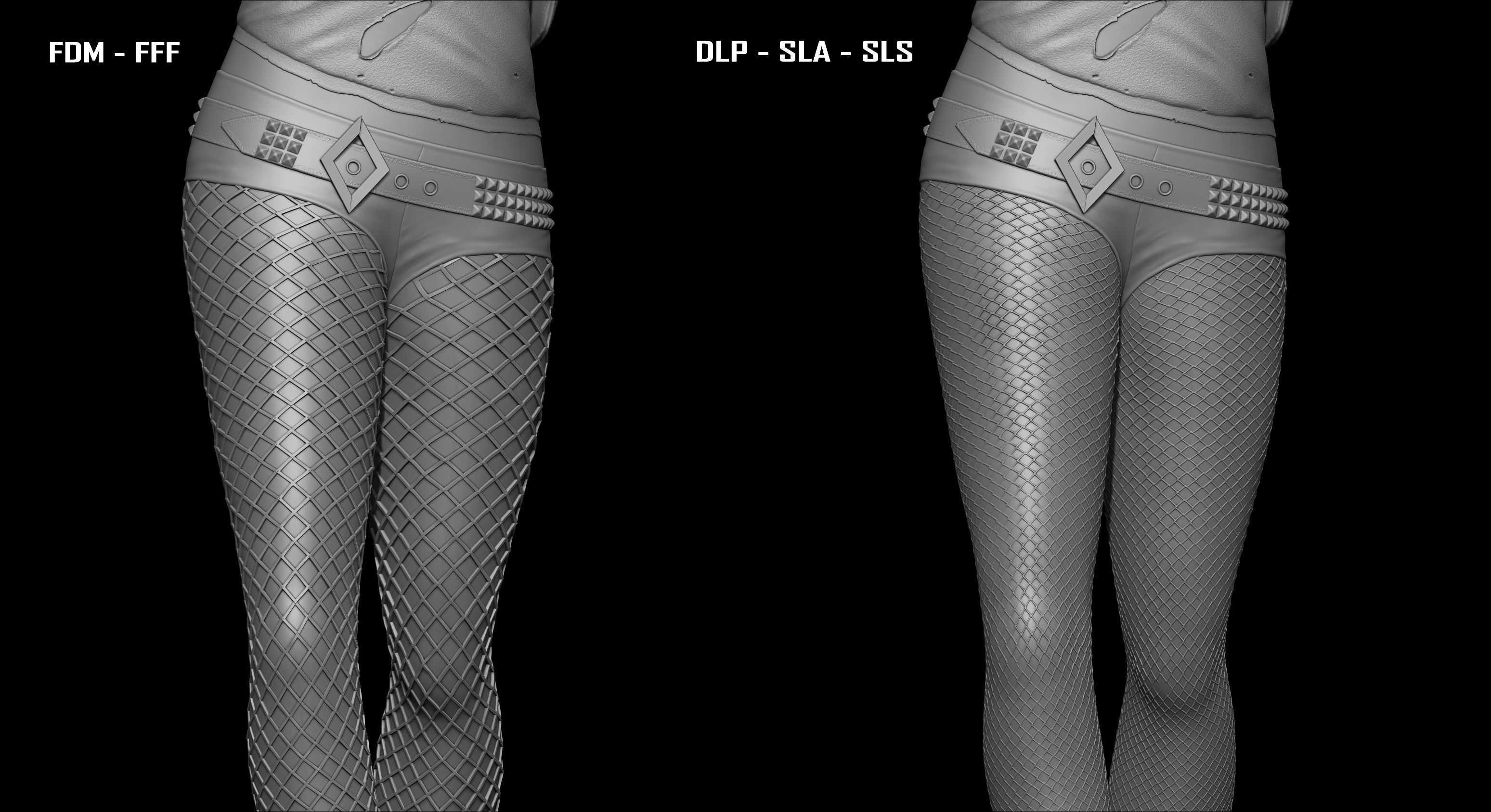 Harley Quinn Suicide Squad file STL-OBJ For 3D printer 3D print model_17