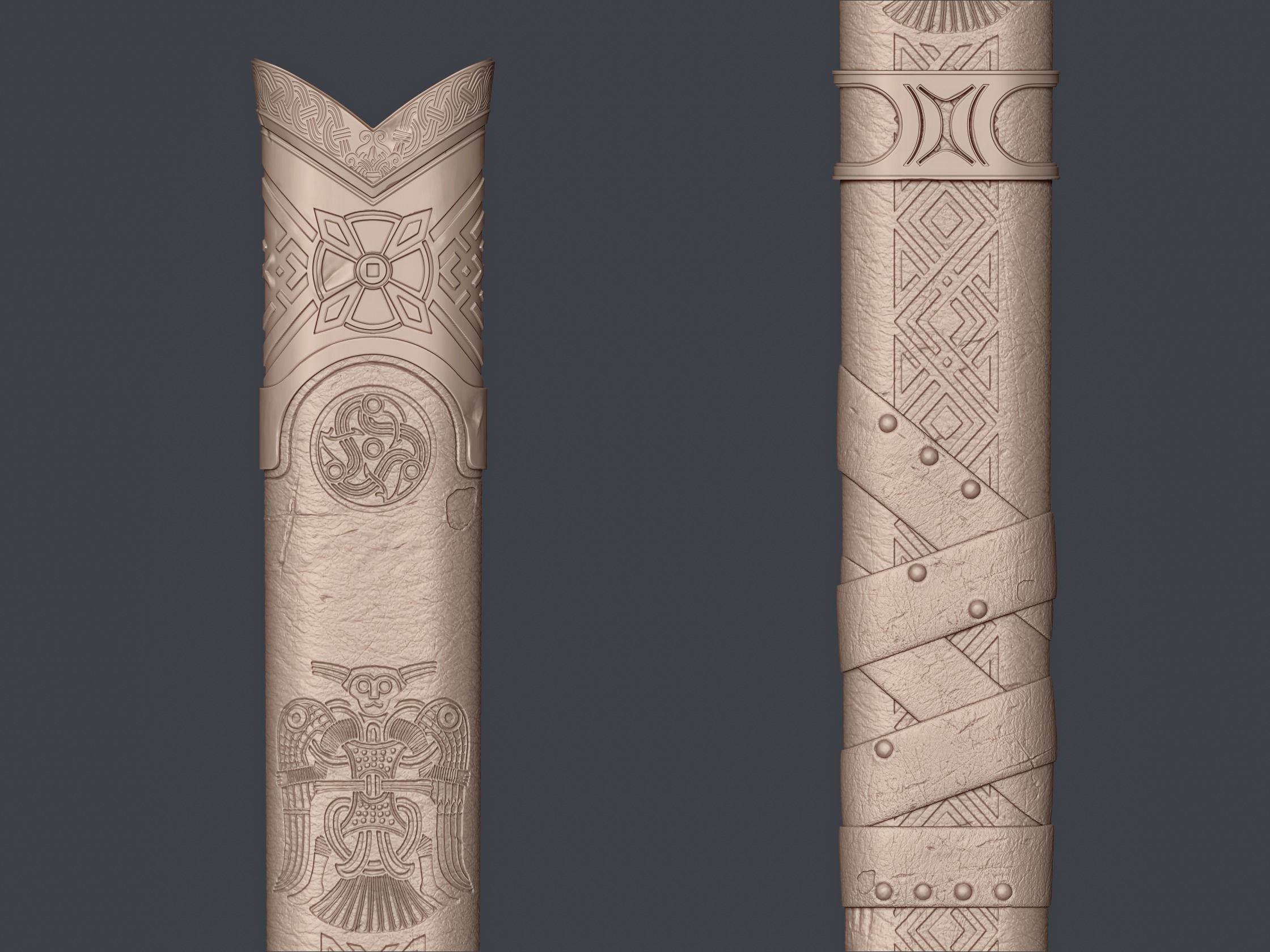 Viking Sword 3D print model_2