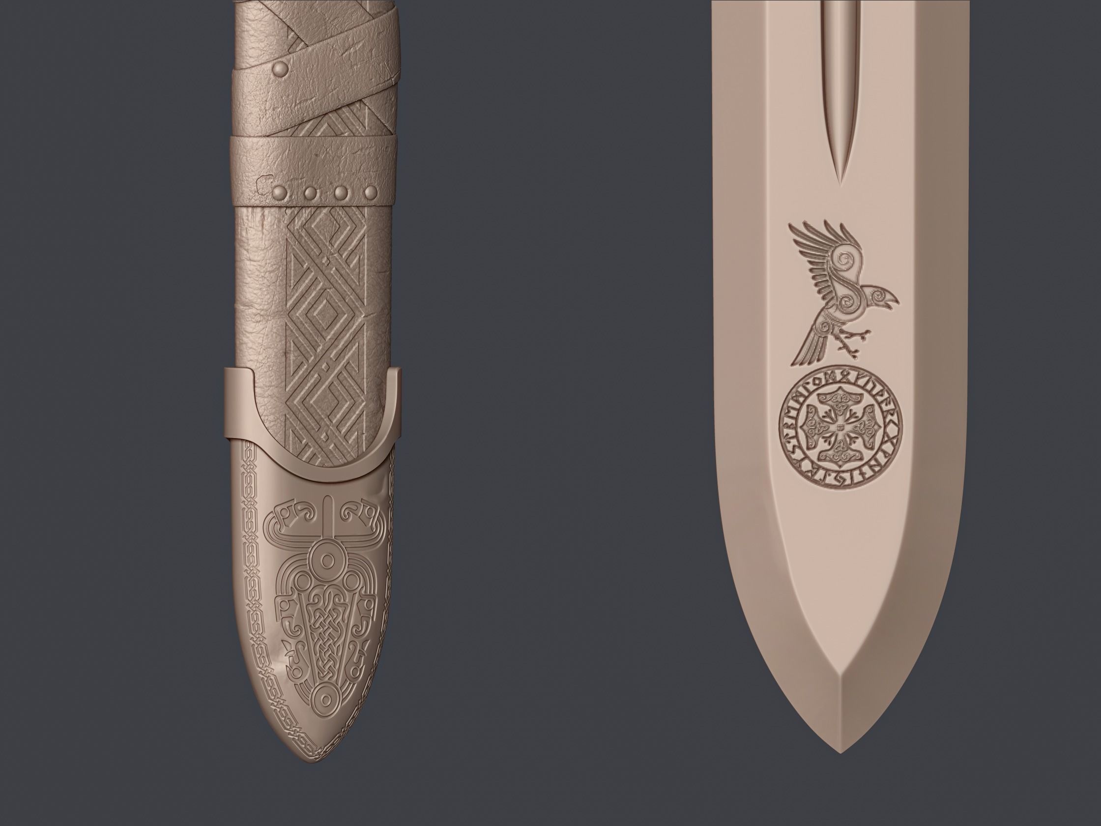 Viking Sword 3D print model_5