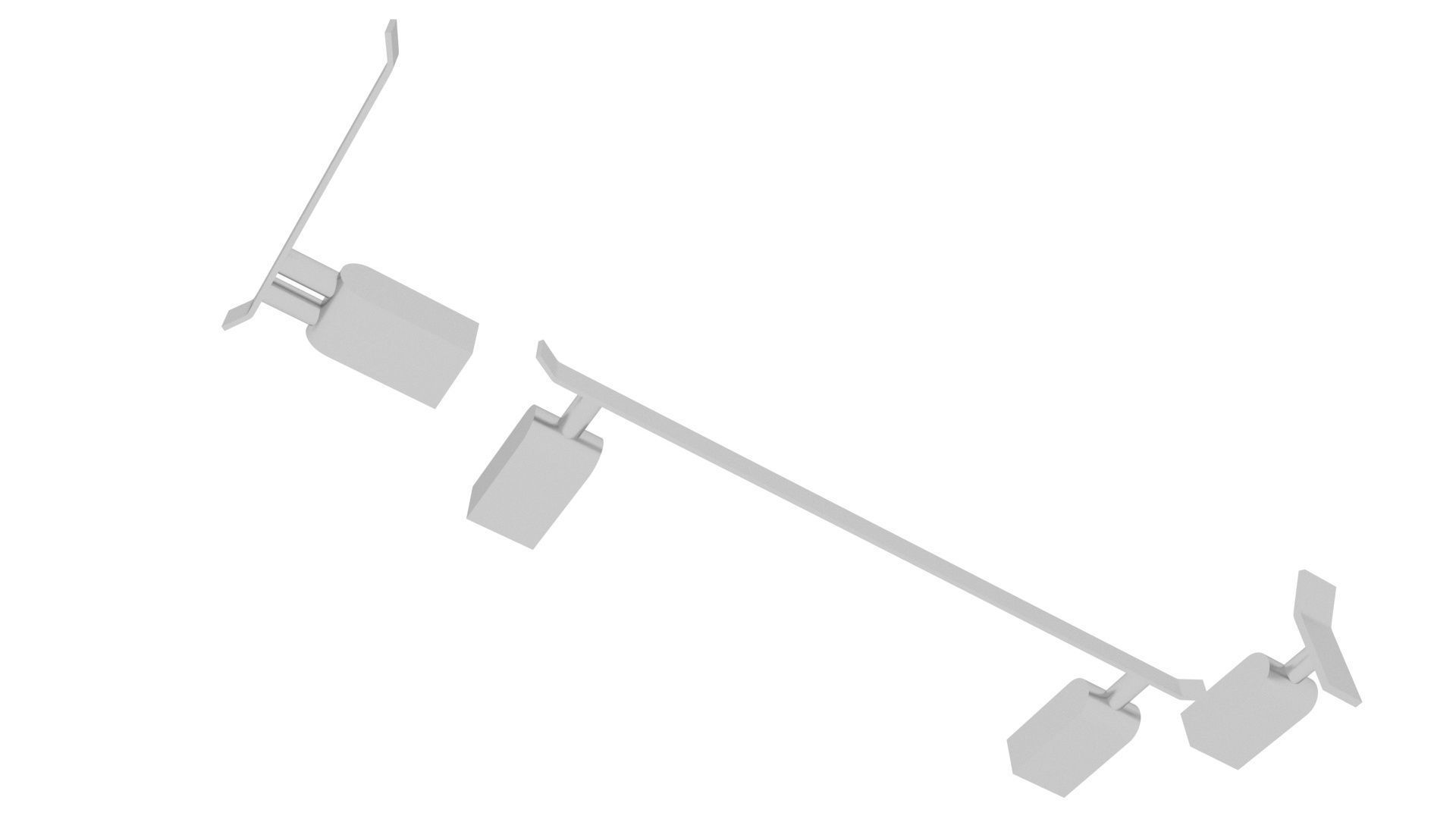 Towel Holders Set 3D model_13