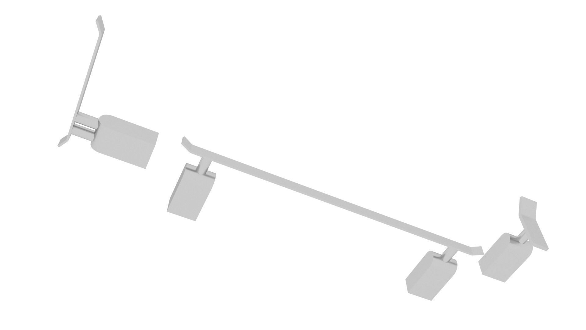 Towel Holders Set 3D model_11