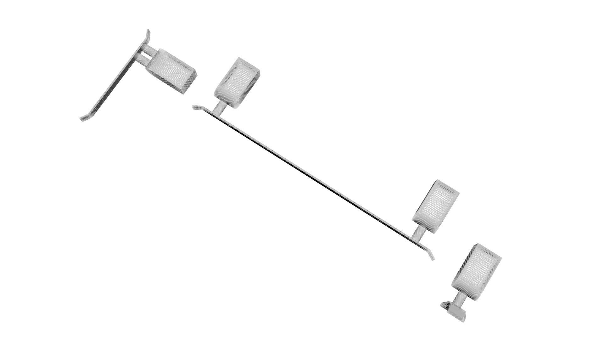 Towel Holders Set 3D model_16