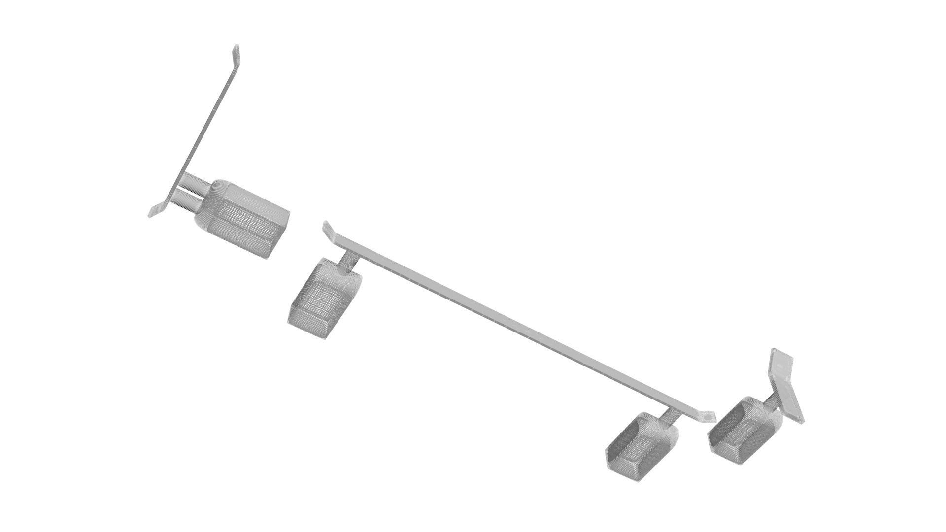 Towel Holders Set 3D model_19