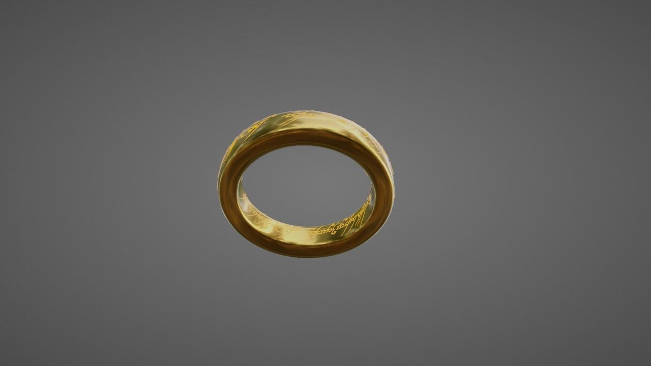 Lord of the Rings Hobbit 3D model_1