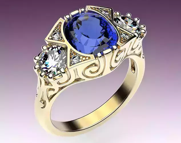Ring Edwardian Style
