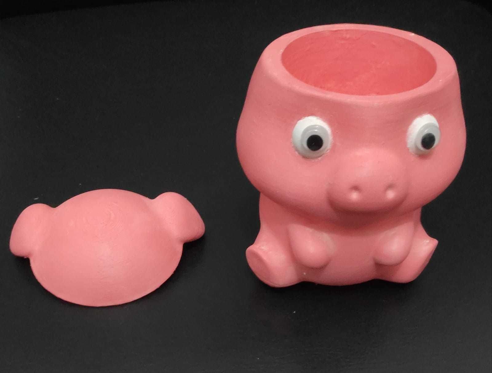 Pig Pot 3D print model_13