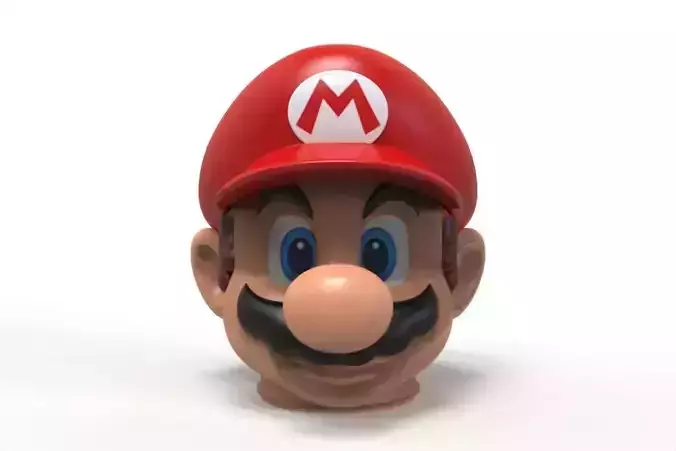 MARIO PENCIL HOLDER 3D print model