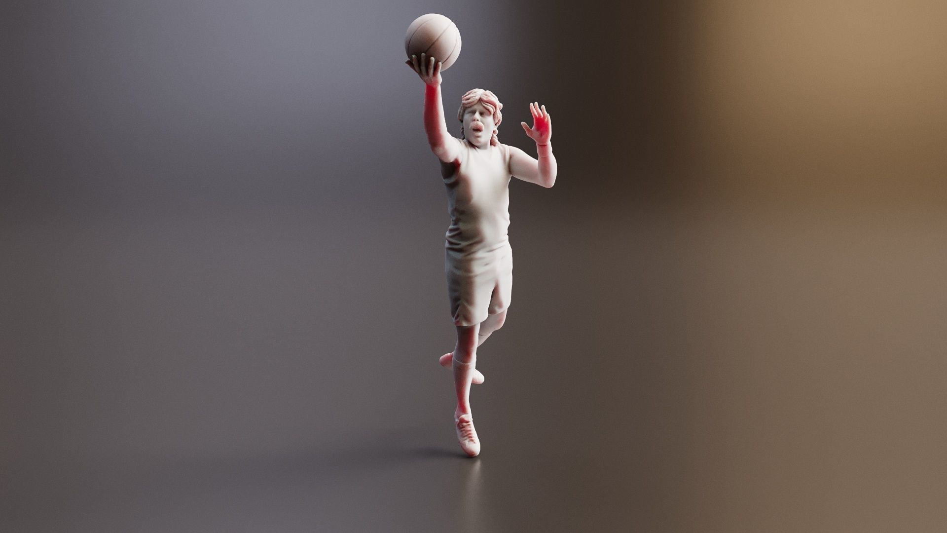 Realistic 3D Mens Basketball Team Blender Compatible 3D model_12