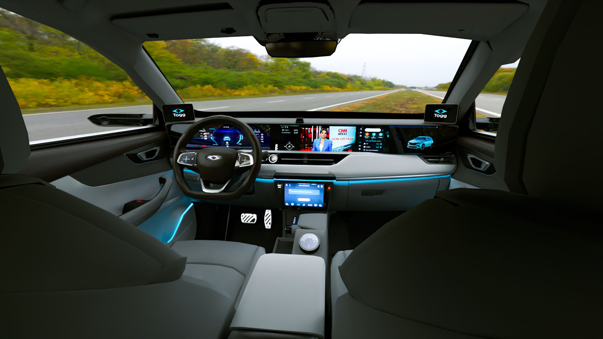 TOGG T10X 2025 update version 3D model_7