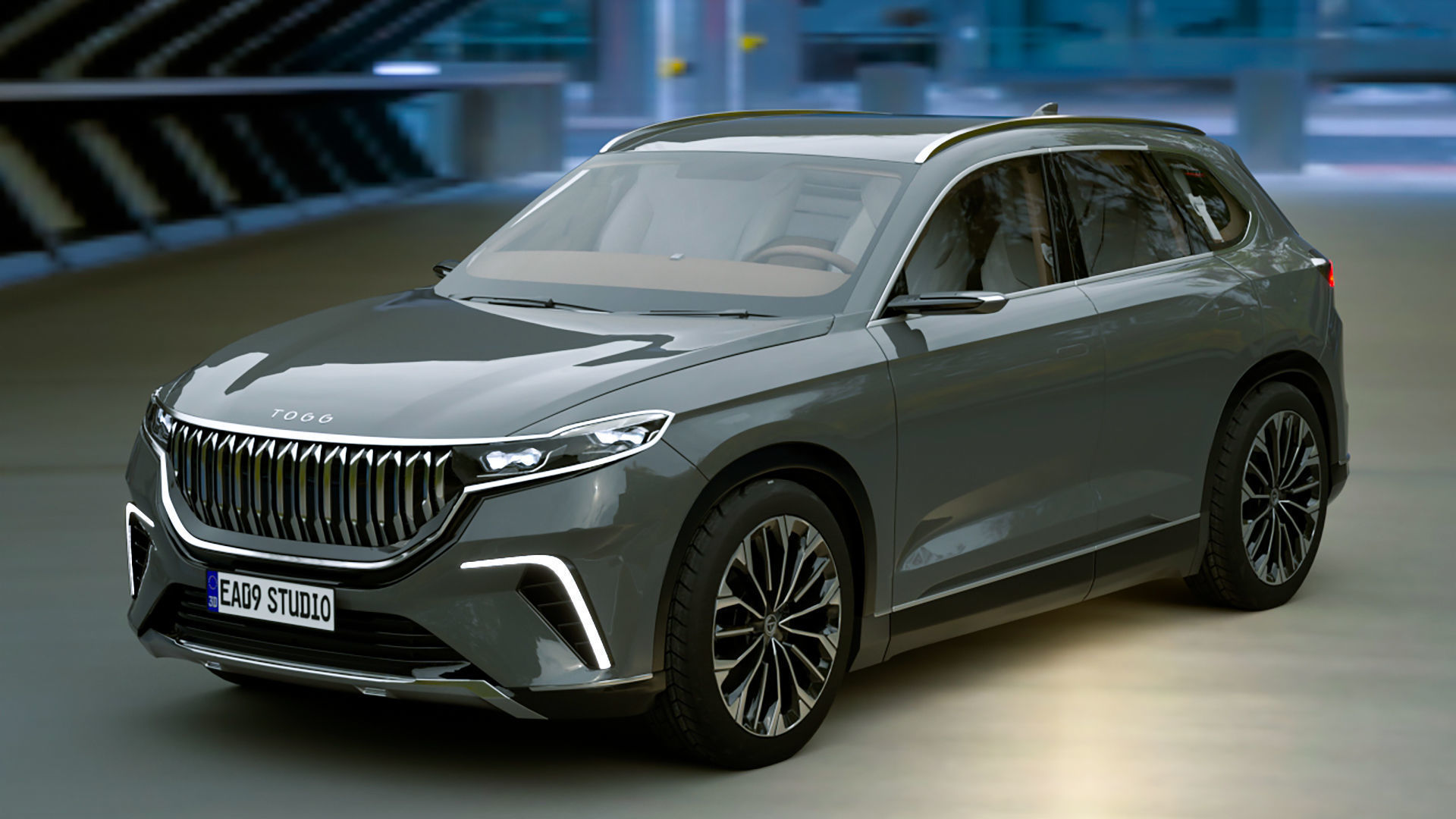 TOGG T10X 2025 update version 3D model_5