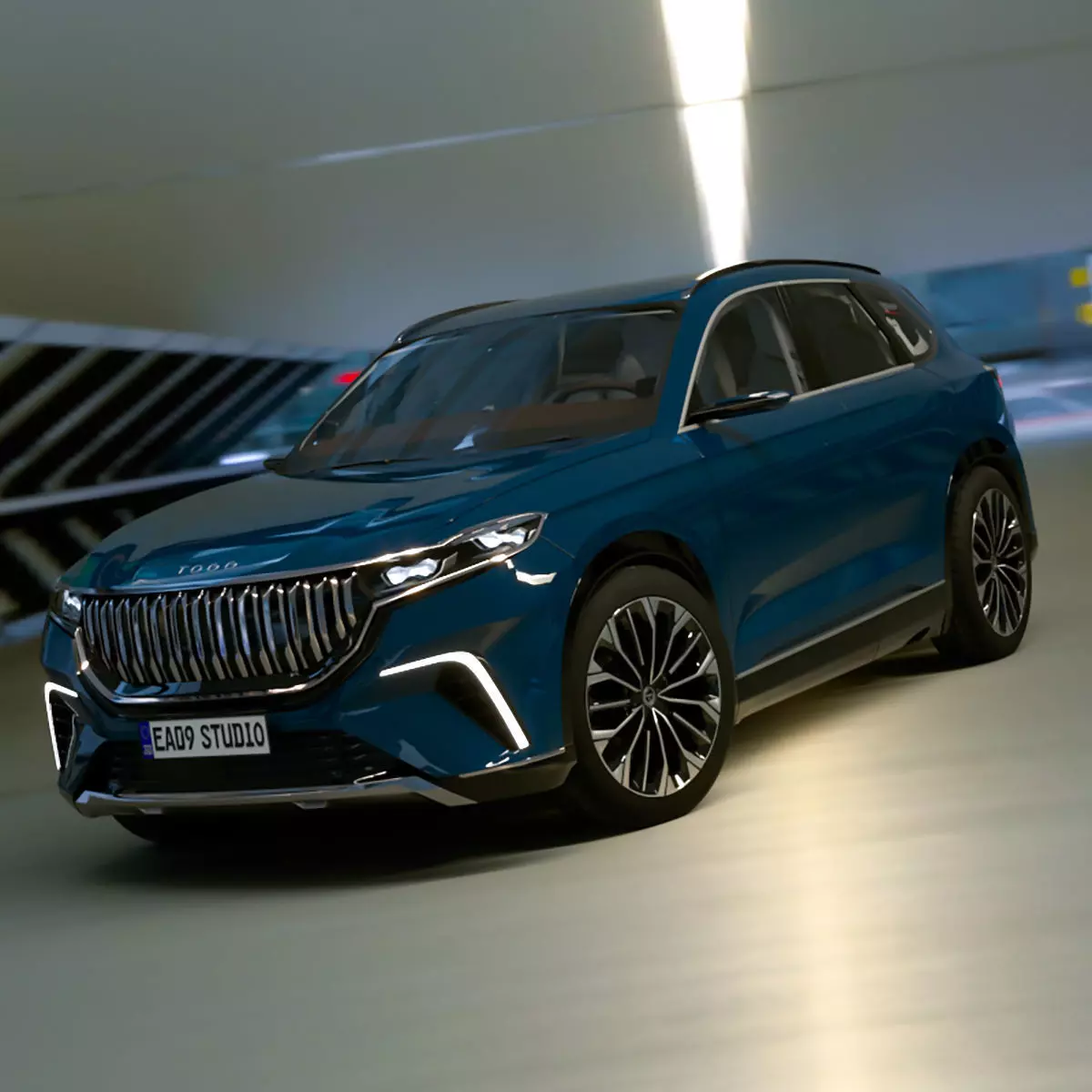 TOGG T10X 2025 update version 3D model_0