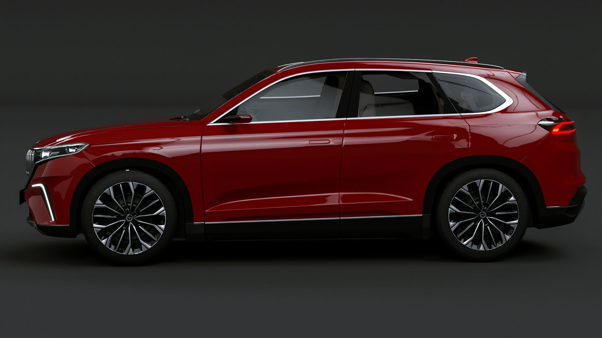 TOGG T10X 2025 update version 3D model_10