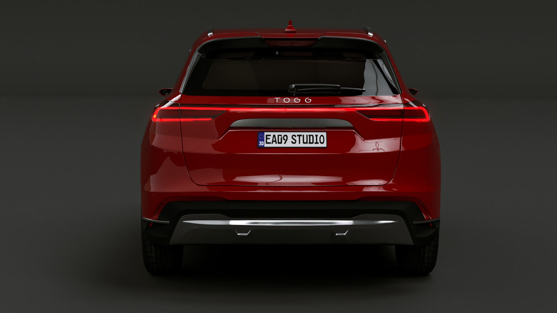 TOGG T10X 2025 update version 3D model_9