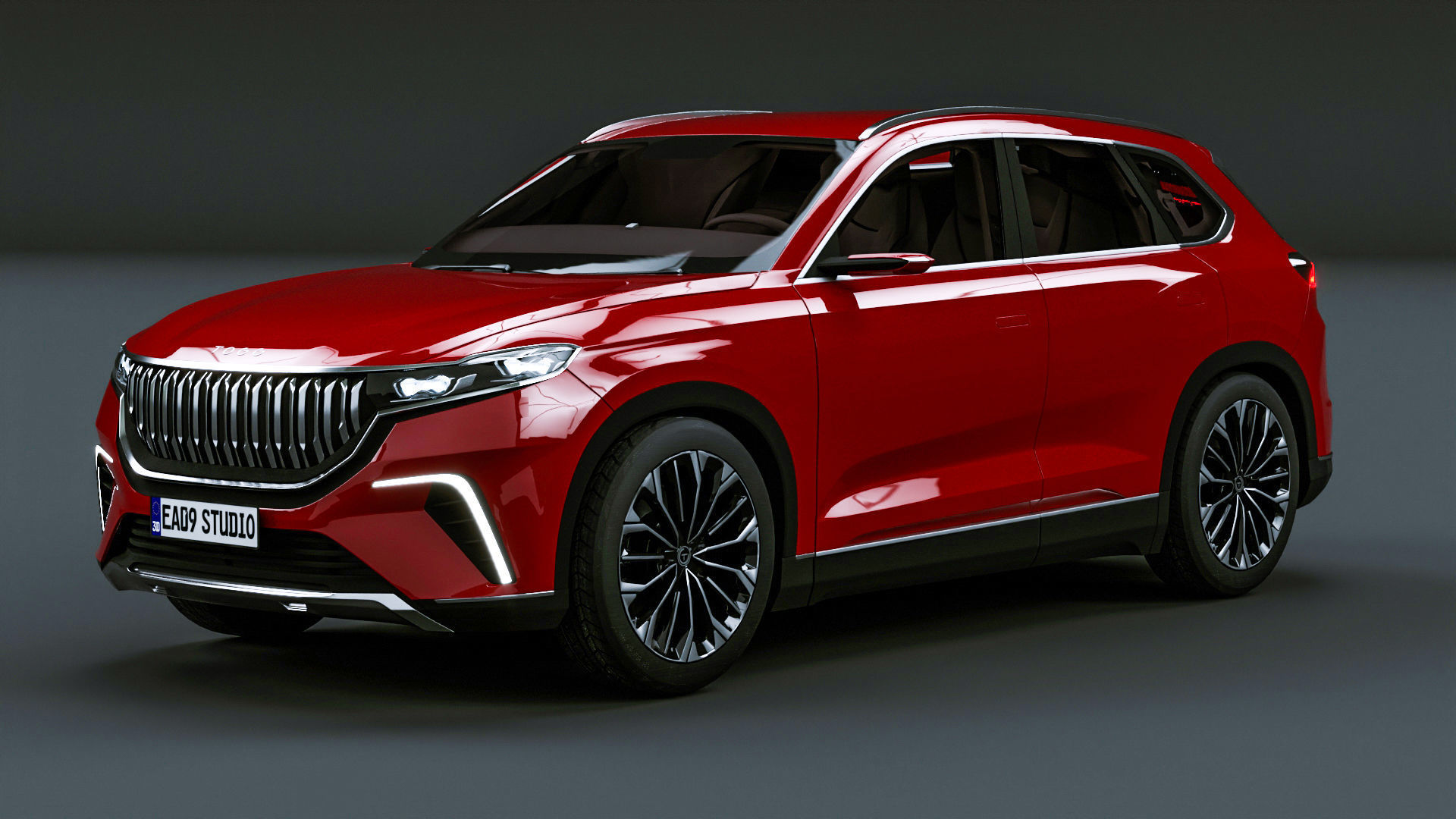 TOGG T10X 2025 update version 3D model_2