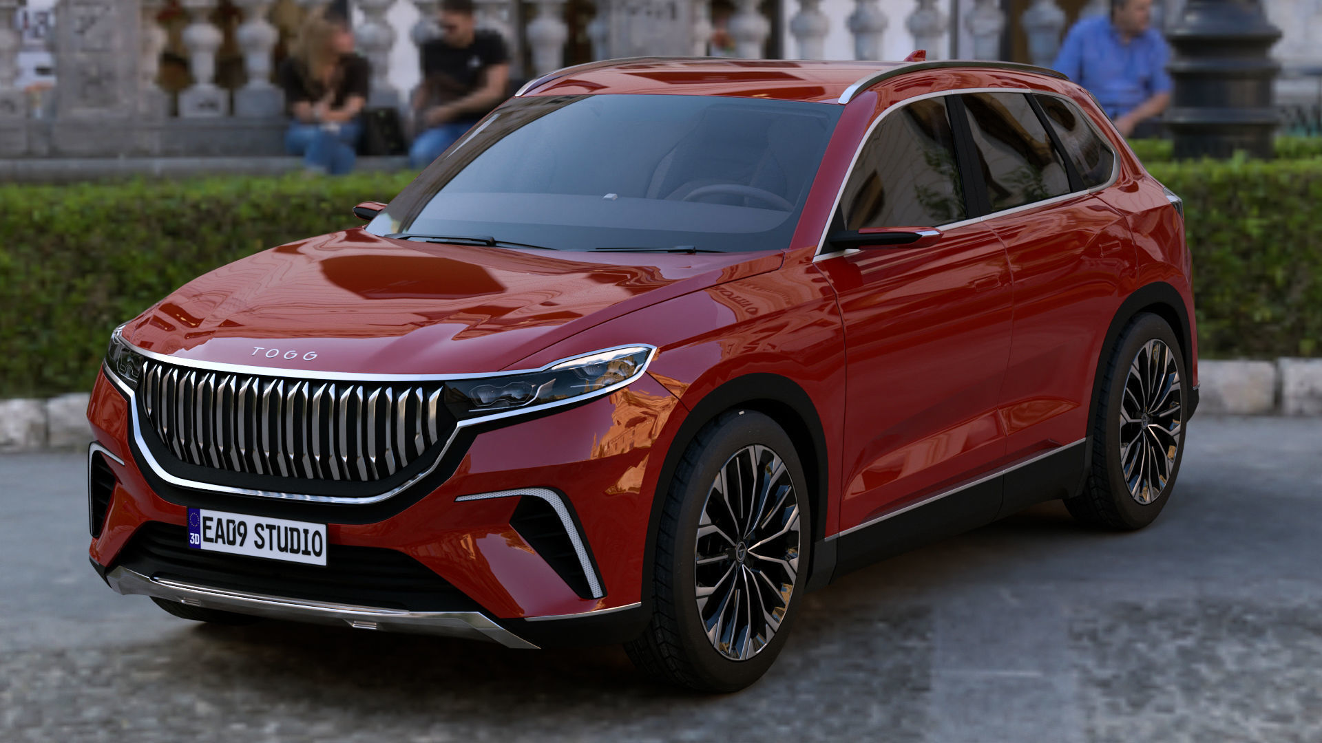 TOGG T10X 2025 update version 3D model_3