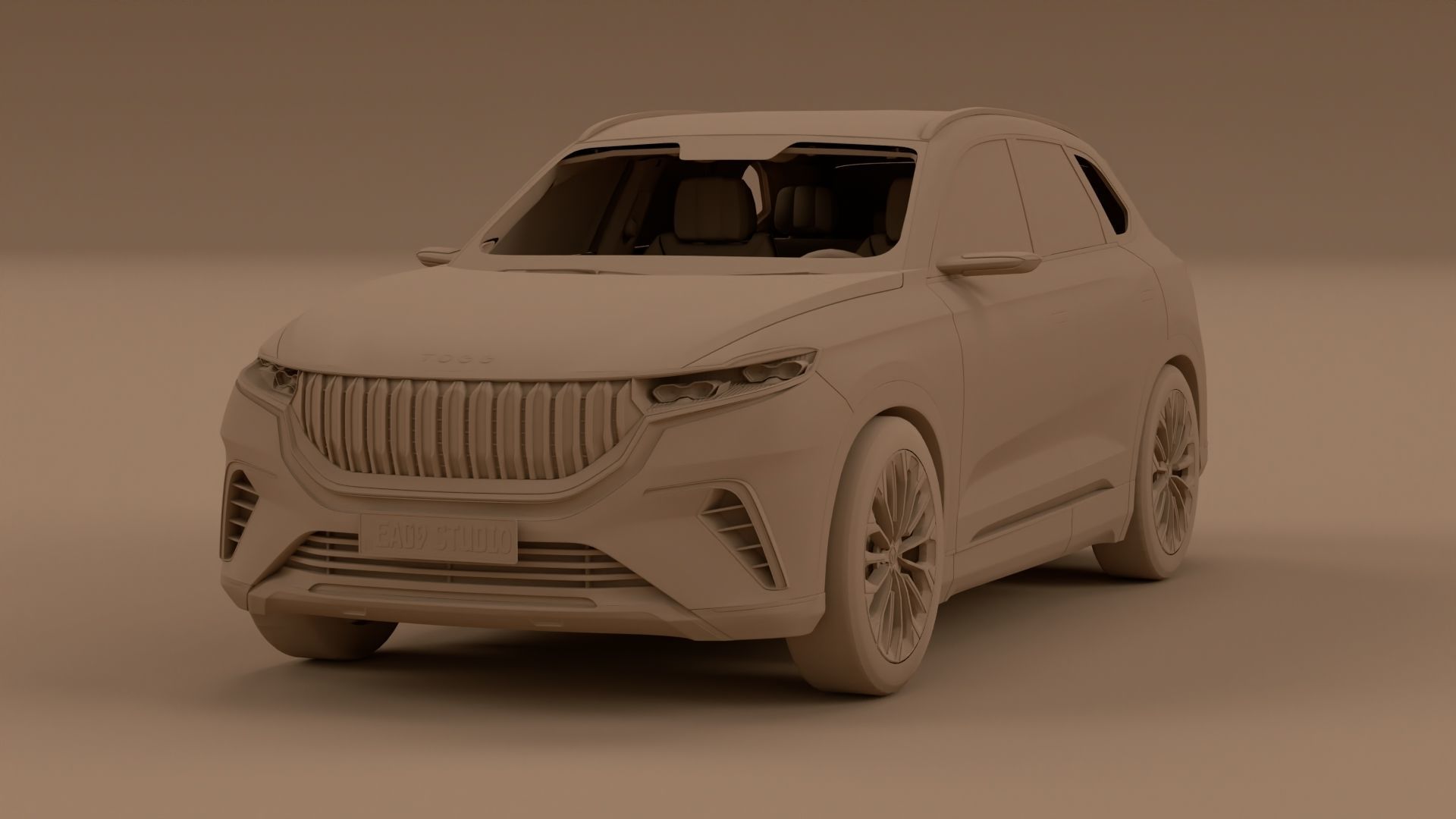 TOGG T10X 2025 update version 3D model_12