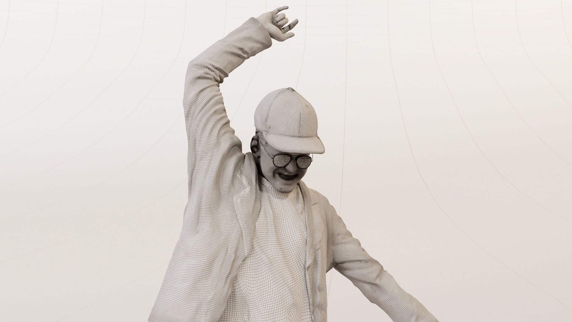 Ultra Realistic Young Man 3D Scan for AR VR Animation and Games 3D model_7