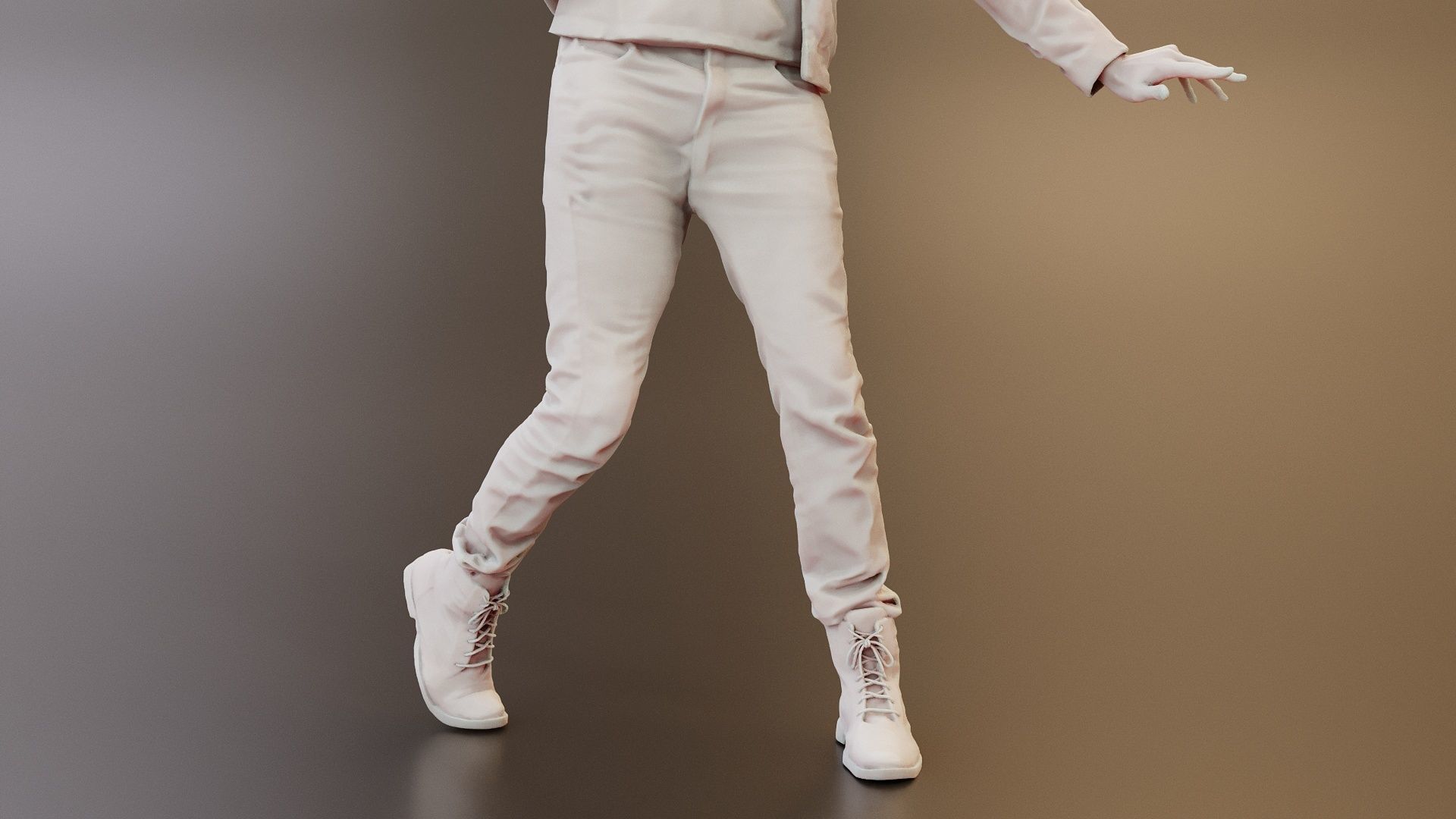 Ultra Realistic Young Man 3D Scan for AR VR Animation and Games 3D model_6