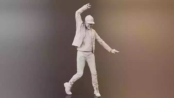 Ultra Realistic Young Man 3D Scan for AR VR Animation and Games