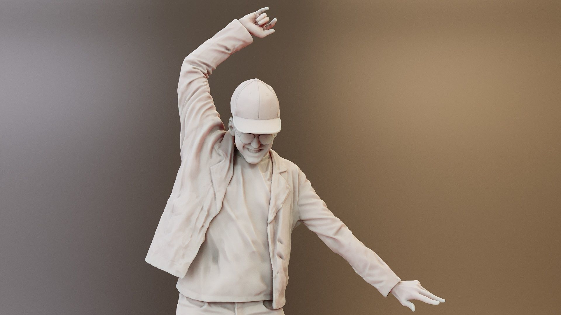 Ultra Realistic Young Man 3D Scan for AR VR Animation and Games 3D model_5