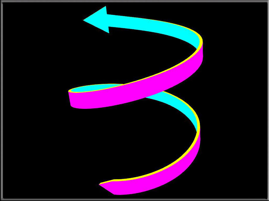 Spiral arrow 02 3D model_1