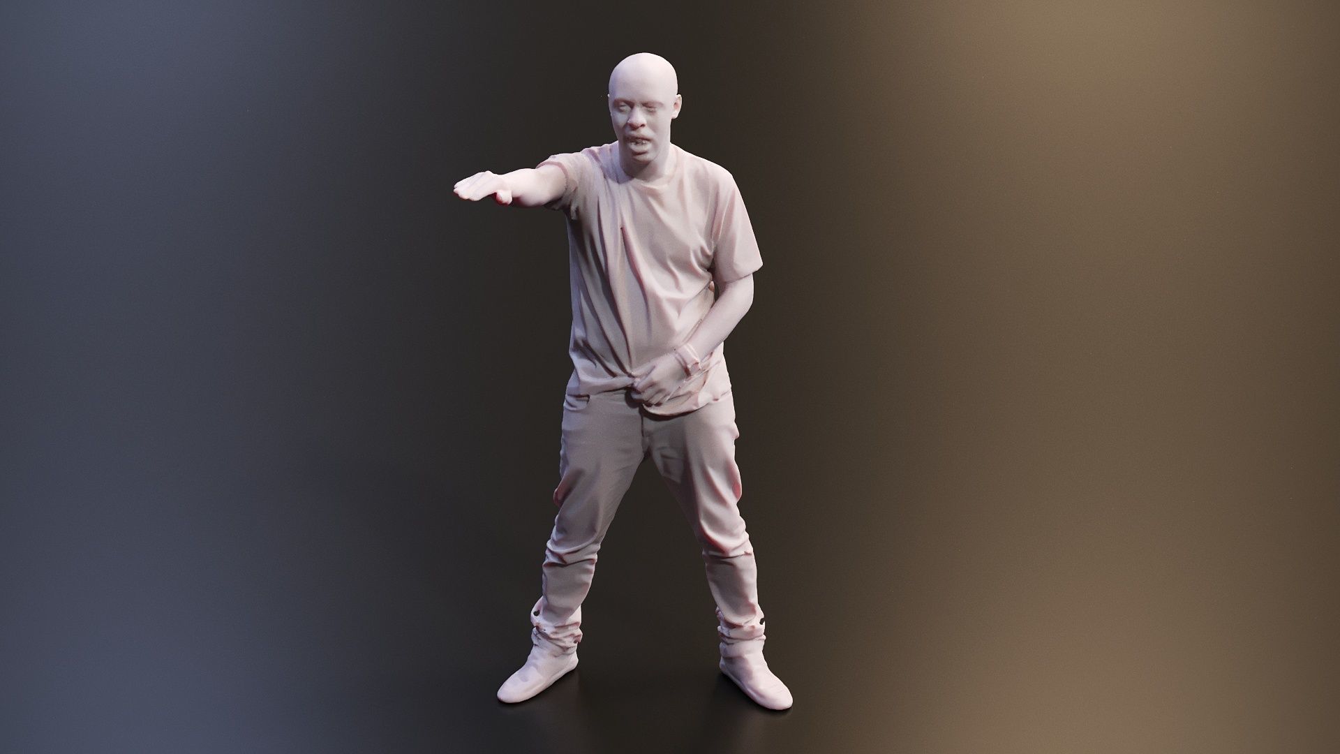 Realistic 3D Scan Hip Hop Mens Rappers 10 Models and Poses 3D model_5