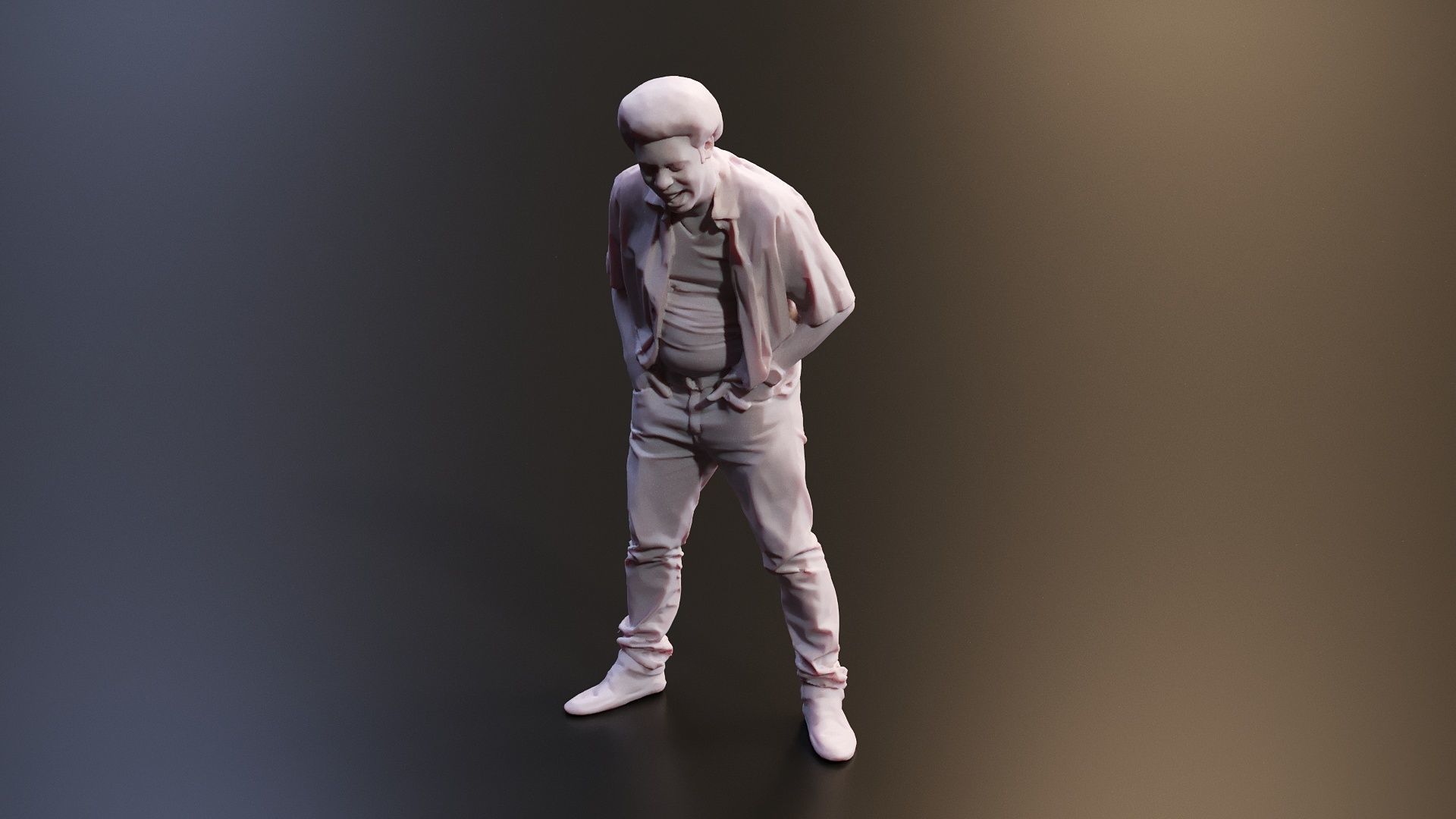 Realistic 3D Scan Hip Hop Mens Rappers 10 Models and Poses 3D model_8