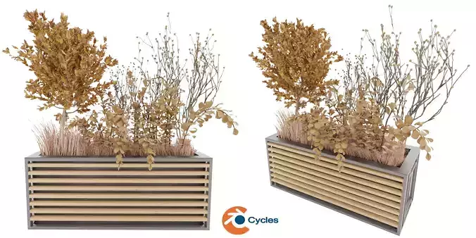 Collection plant vol 20 - blender model