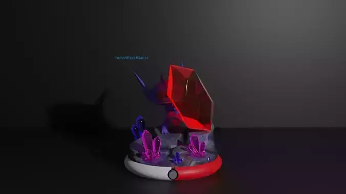 Mega Sableye pokemon 3D print model