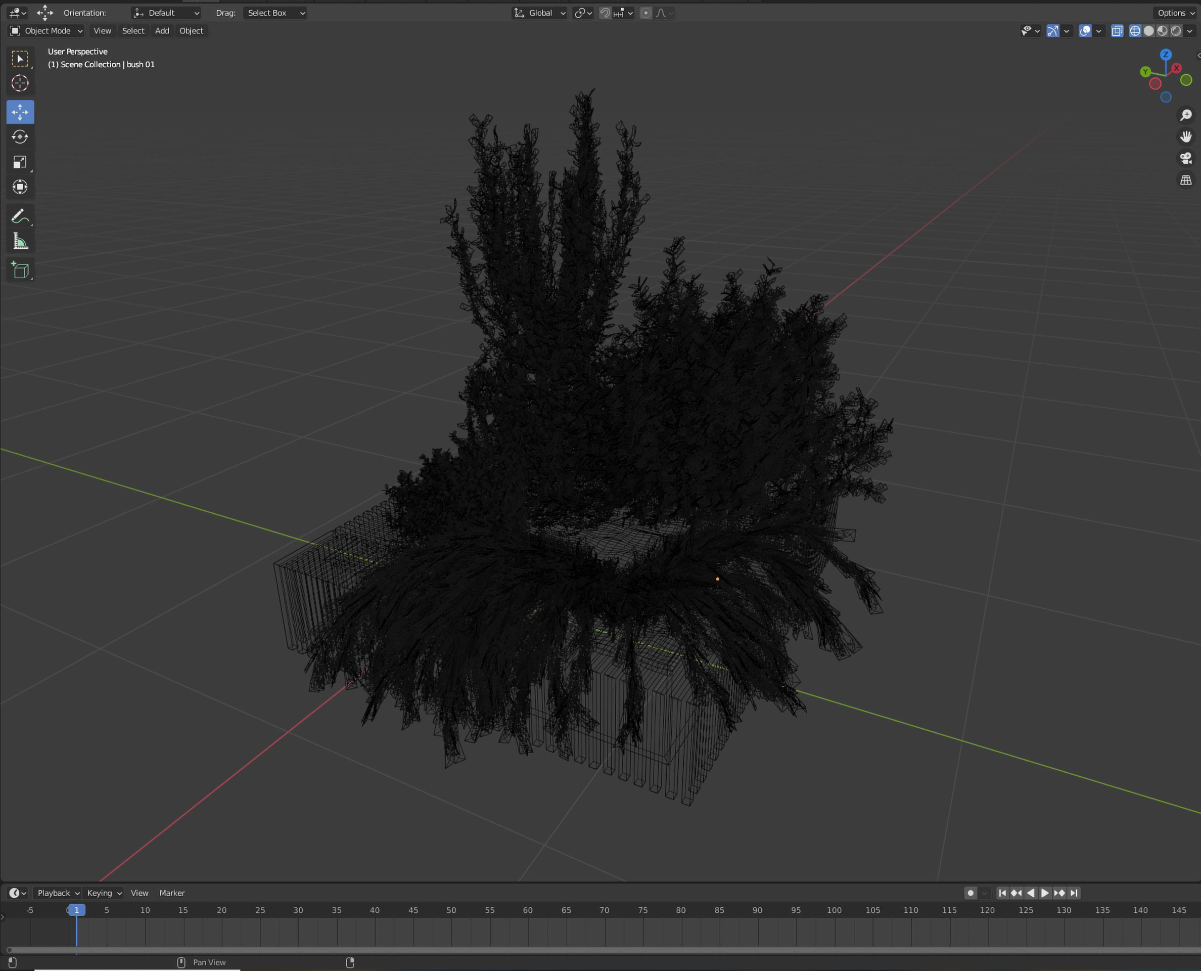 Collection plant vol 23 - blender model 3D model_6
