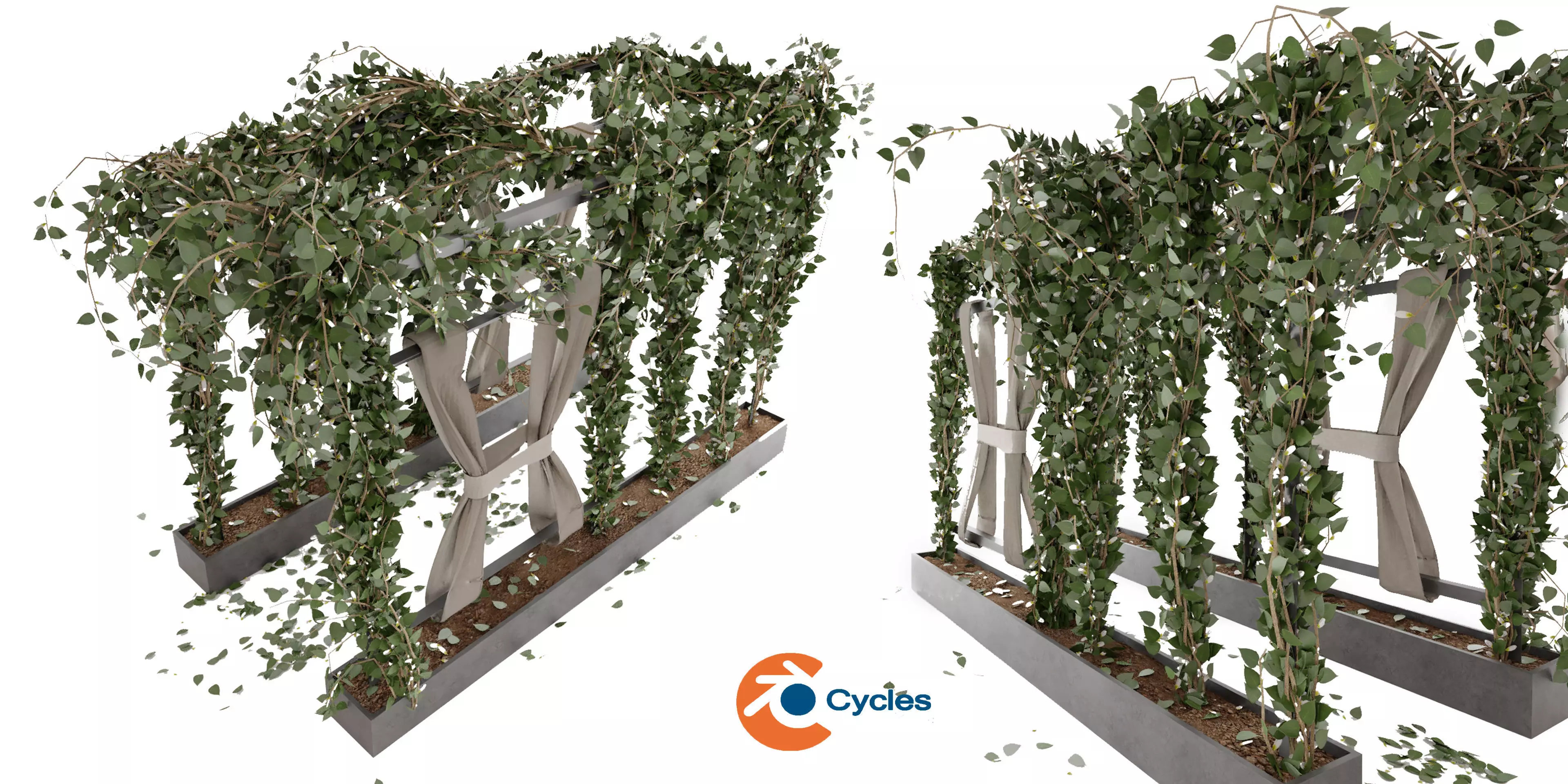 Collection plant vol 28 - blender model 3D model_0