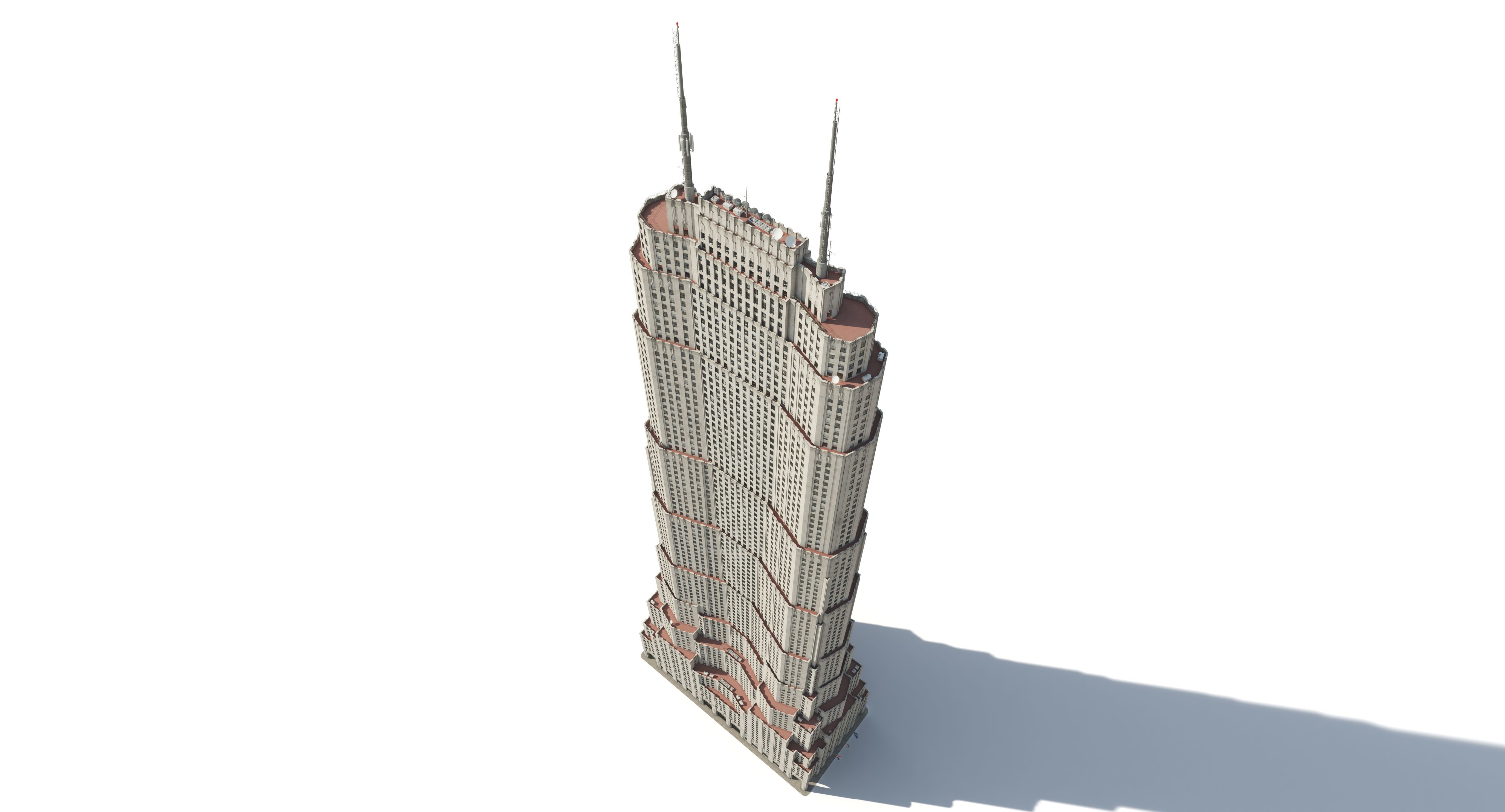 Skyscraper Metropolitan Life North NY -COMPLETED 3D model_5