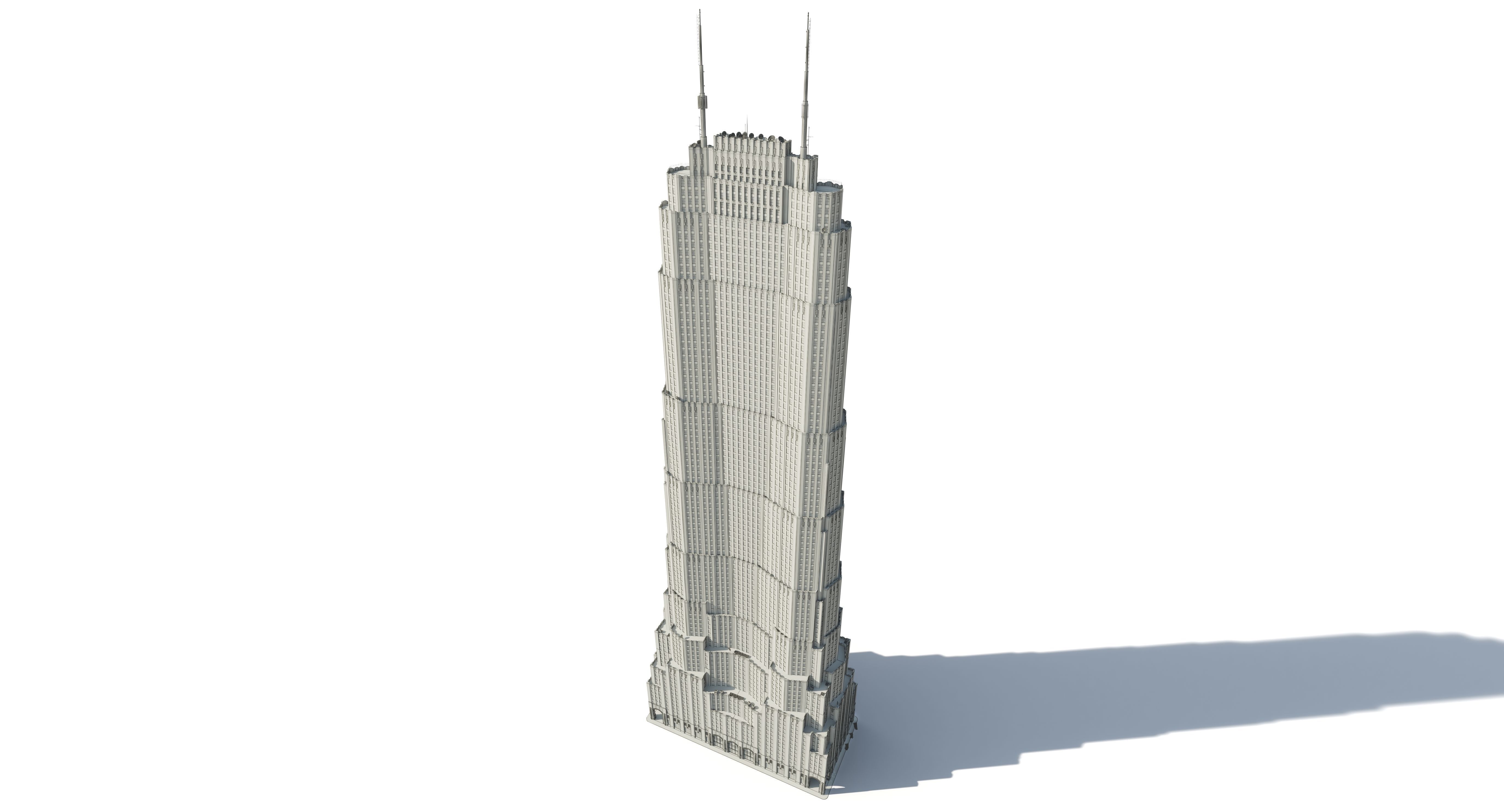 Skyscraper Metropolitan Life North NY -COMPLETED 3D model_4