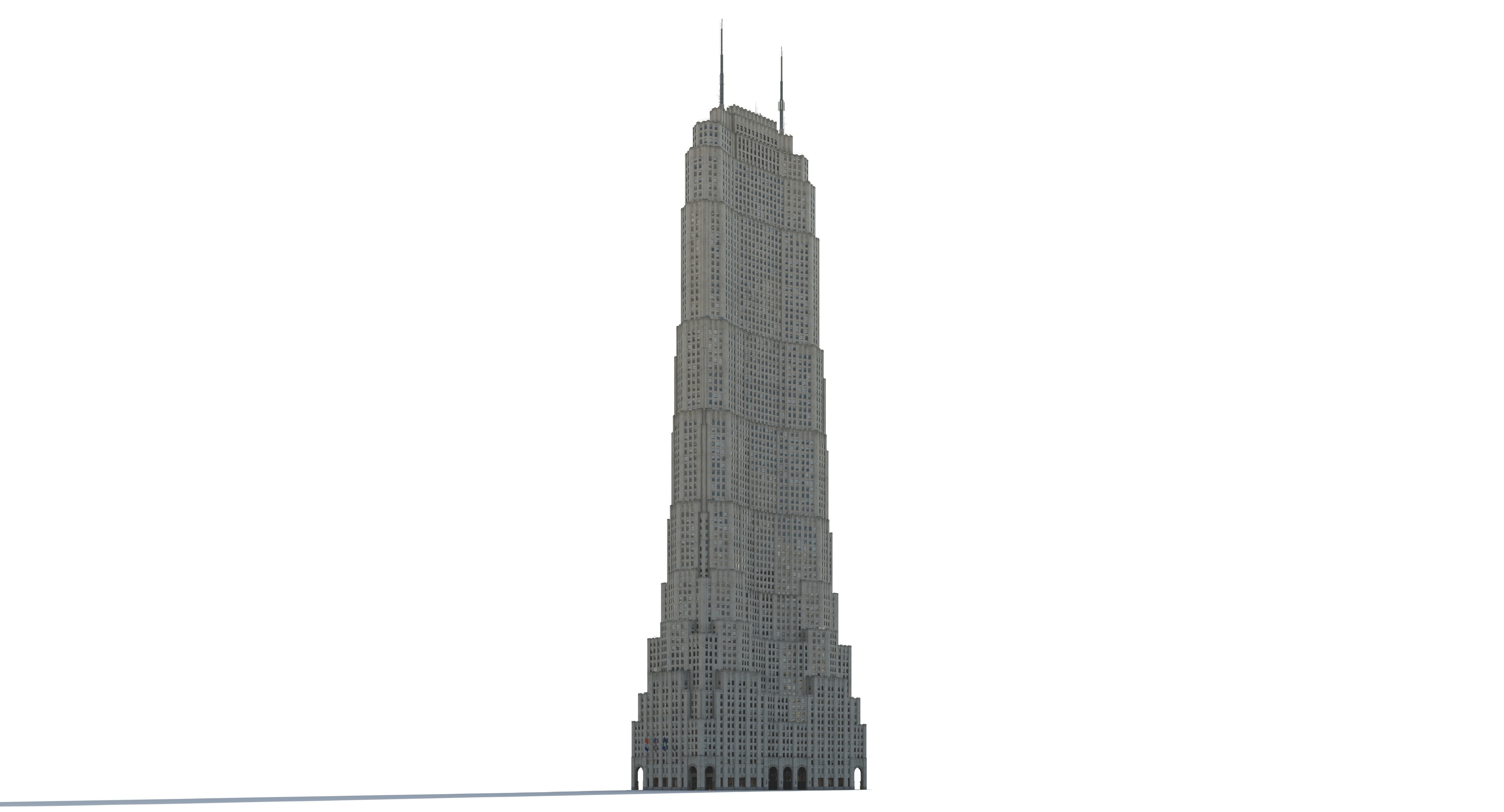 Skyscraper Metropolitan Life North NY -COMPLETED 3D model_13