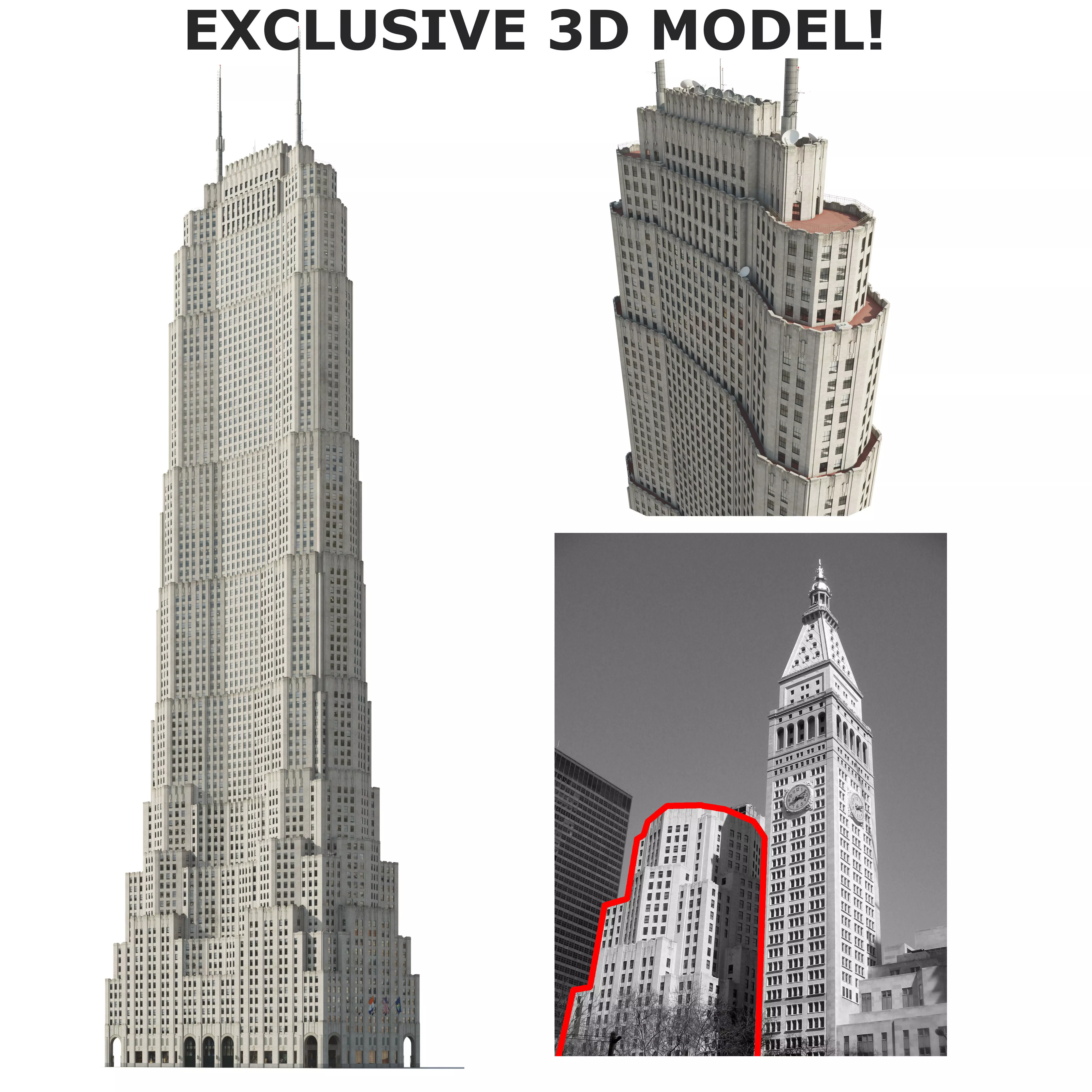 Skyscraper Metropolitan Life North NY -COMPLETED 3D model_0