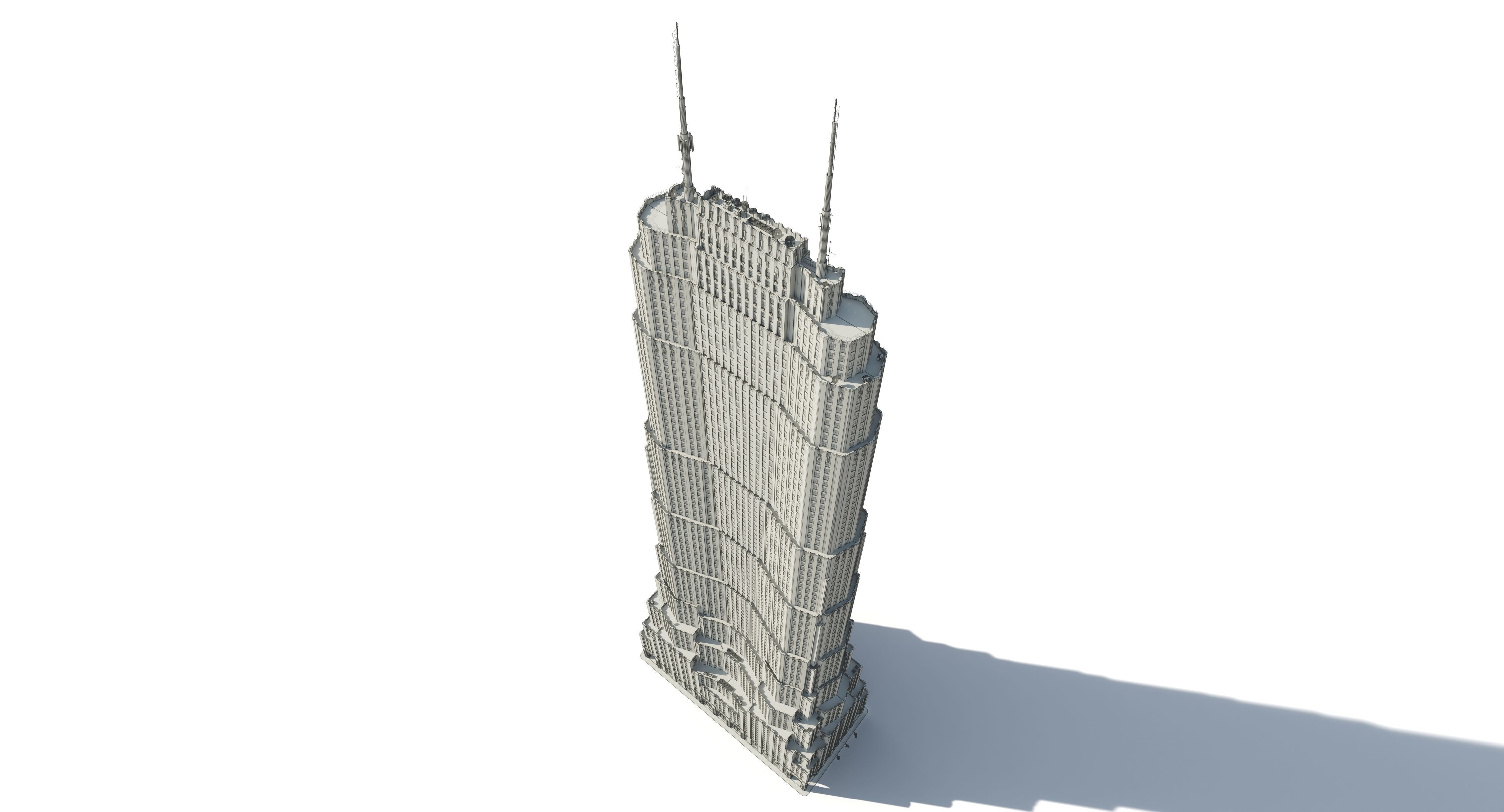 Skyscraper Metropolitan Life North NY -COMPLETED 3D model_6